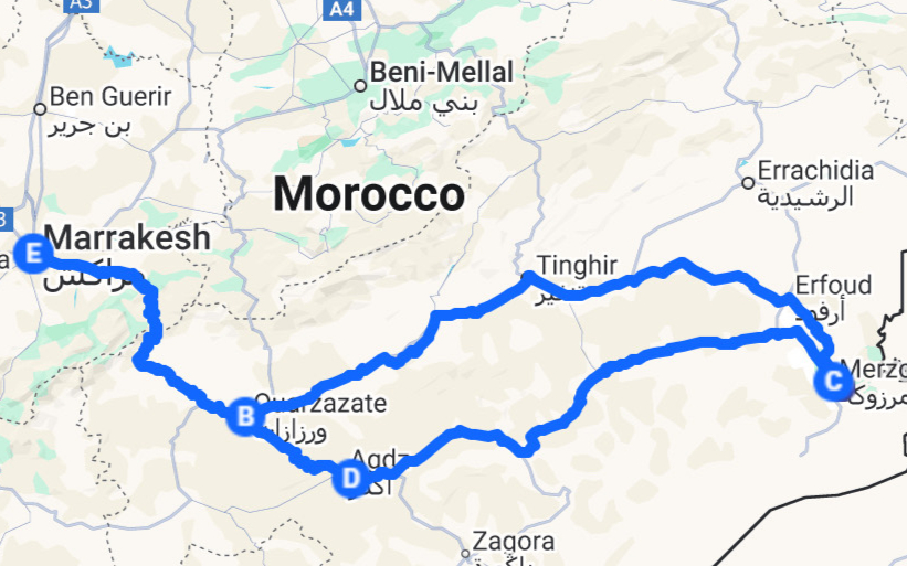 3 Day Desert Tour from Marrakech