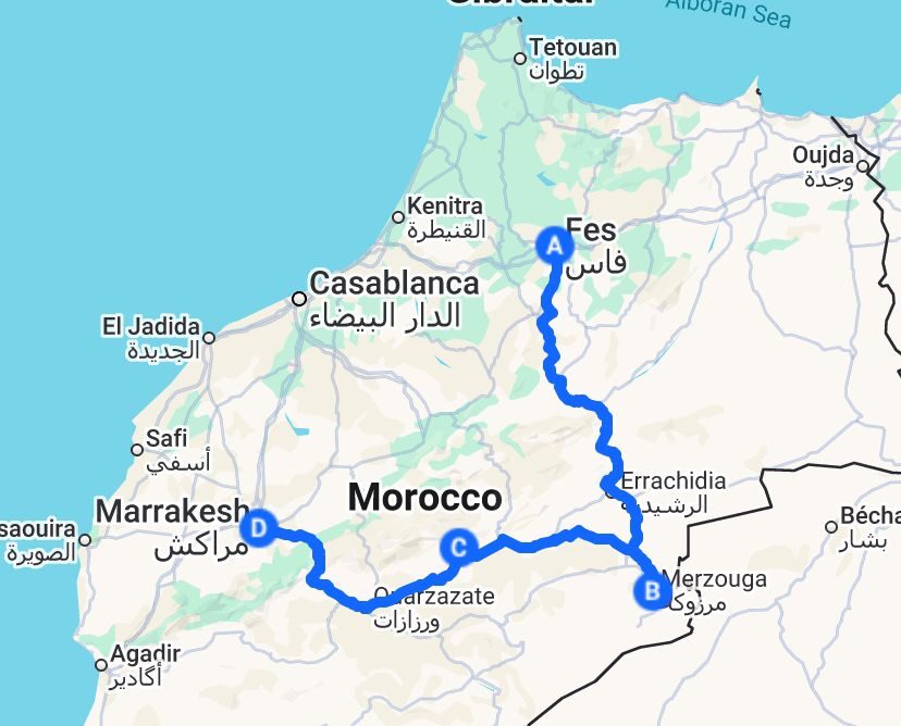 3 Days From Fes To Marrakech